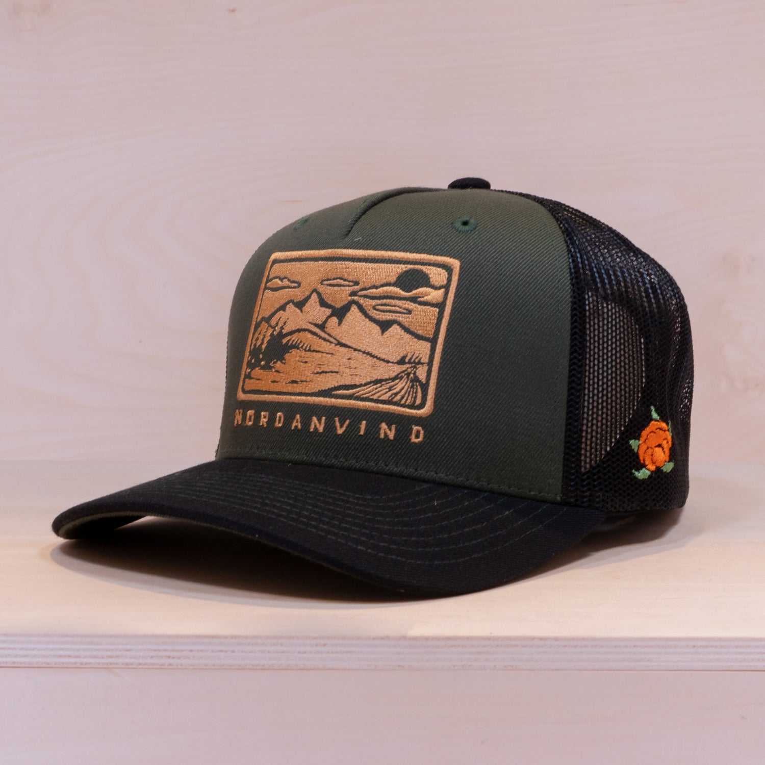Sqrtn Nordanvind Trucker Cap Olive
