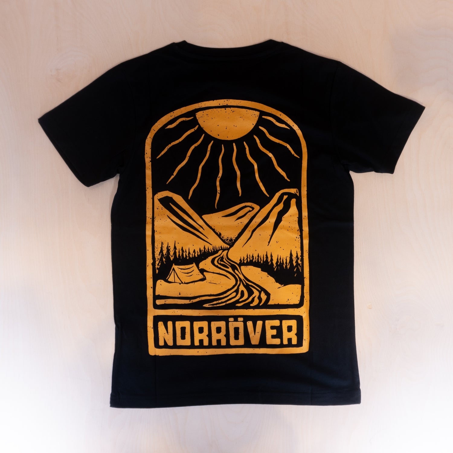 Sqrtn Norröver T-shirt Black
