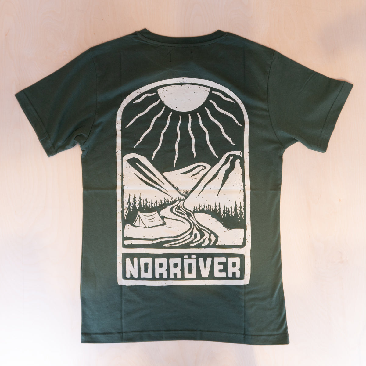 Sqrtn Norröver T-shirt Stone Olive