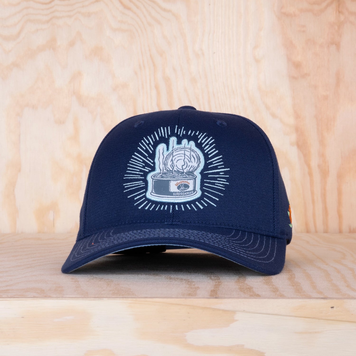 Sqrtn Öppna Burken Patch 120 Cap Ulvö Navy