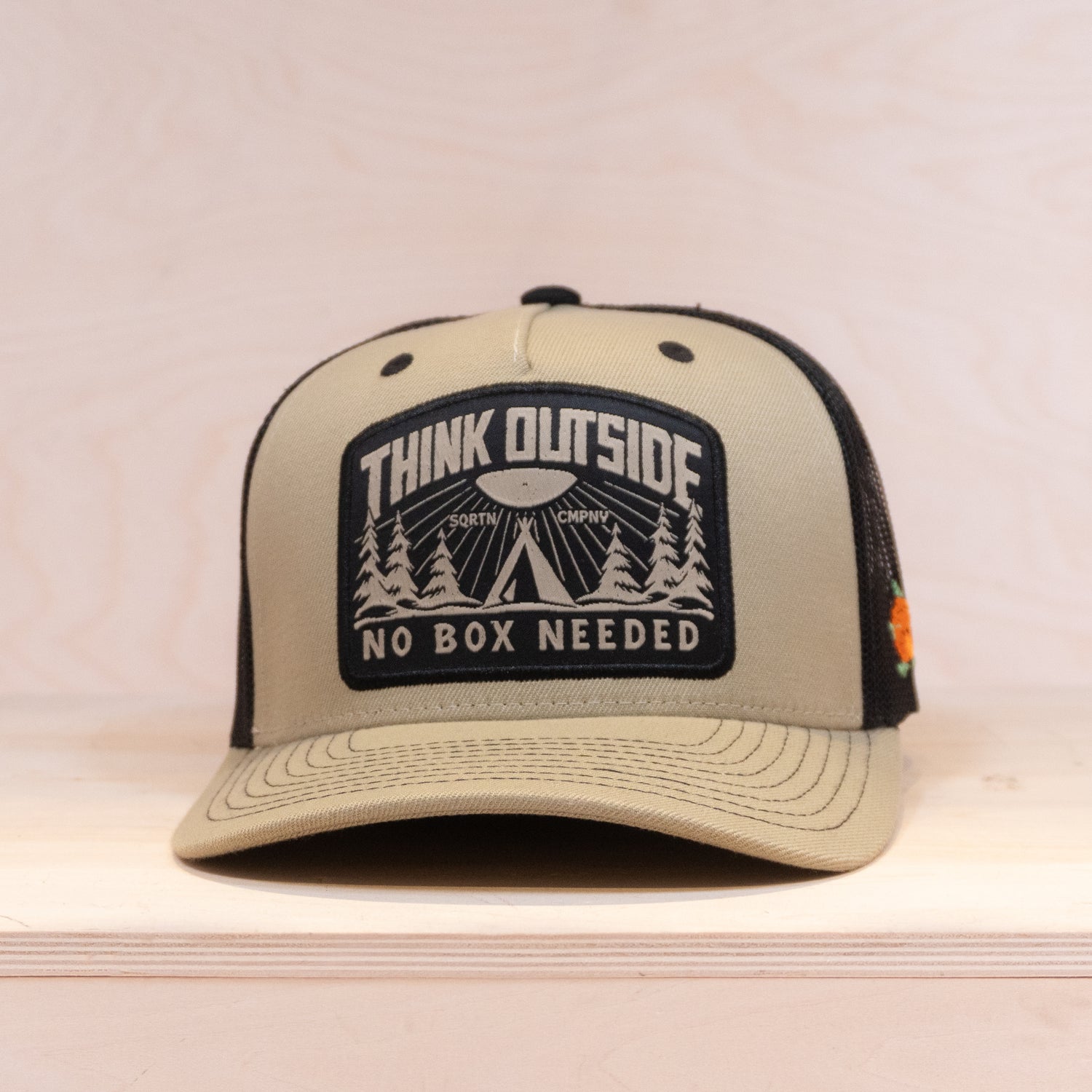 Sqrtn Outside 2 Trucker Cap Soft Green