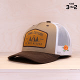 Sqrtn Outside Kids Trucker Cap Khaki