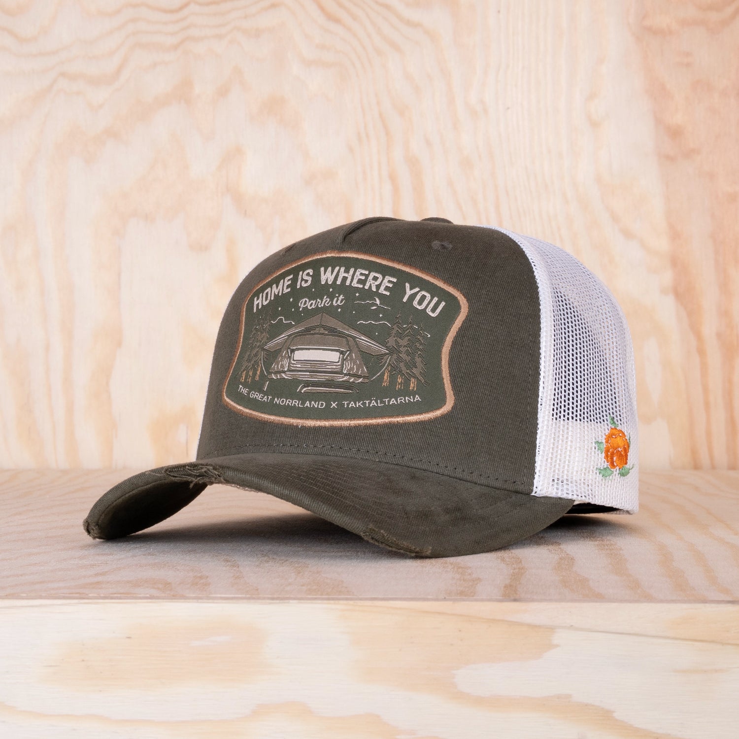 Sqrtn Park It Trucker Cap TKT Olive