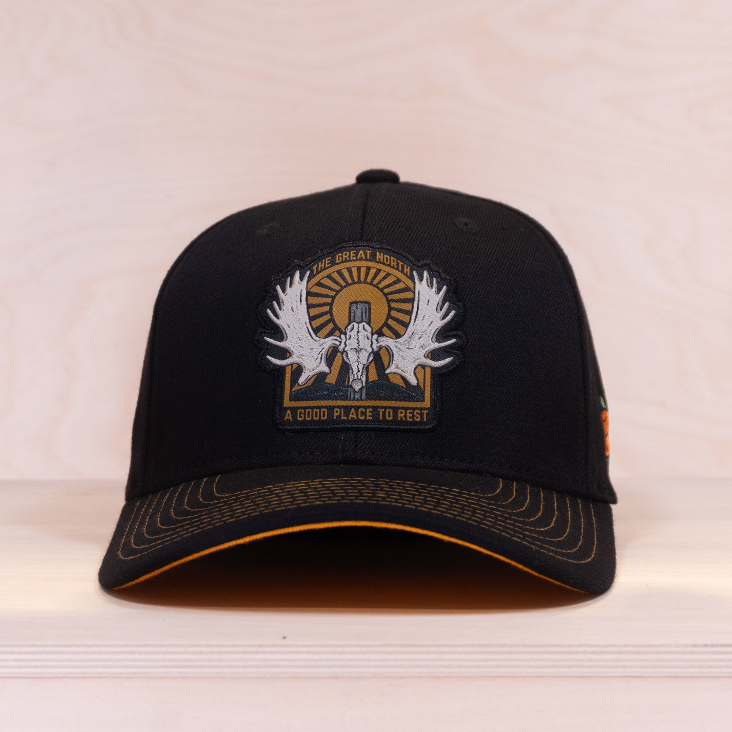Sqrtn Patches Exclusive Älghorn 120 Cap Black