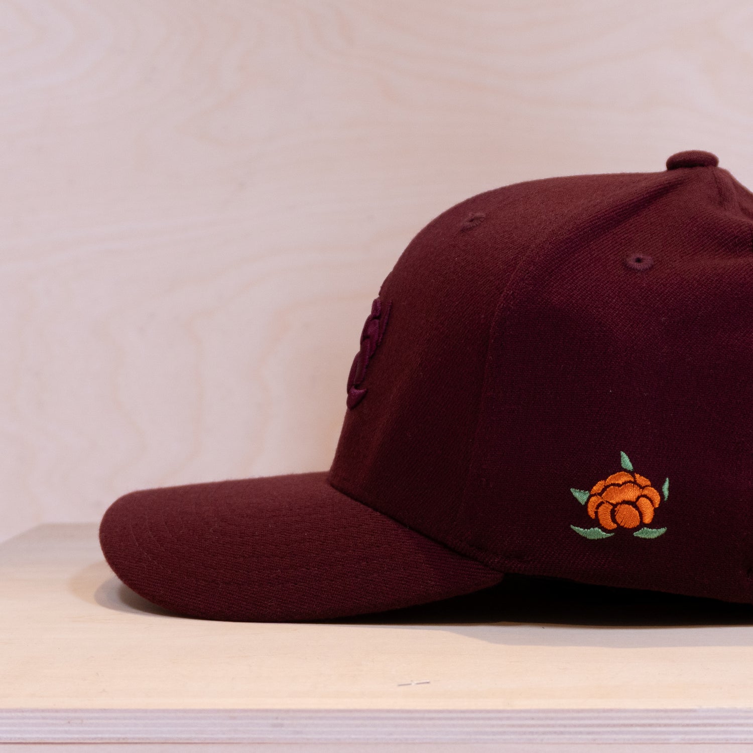 Sqrtn Patches Exclusive CB Big 120 Cap Burgundy
