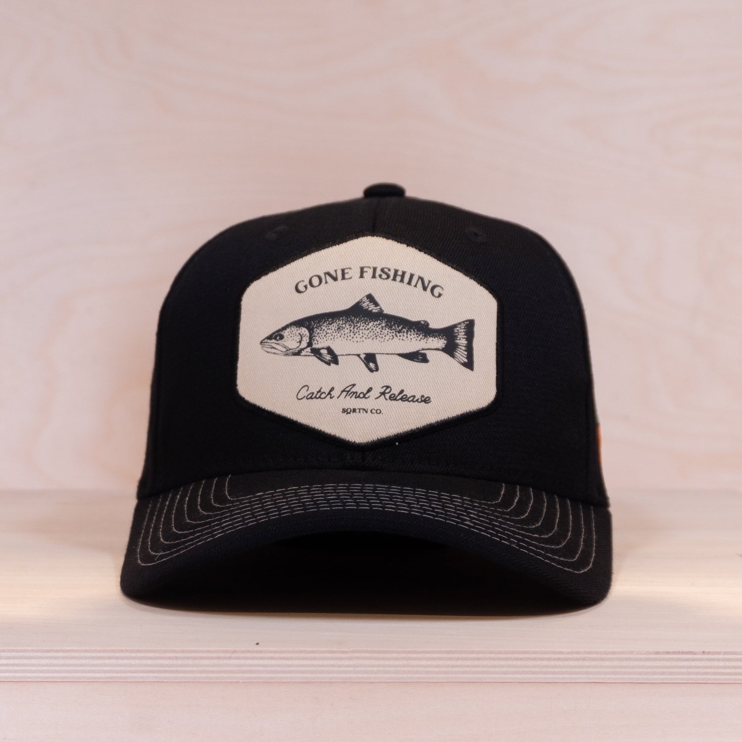 Sqrtn Patches Exclusive Catch 120 Cap Black