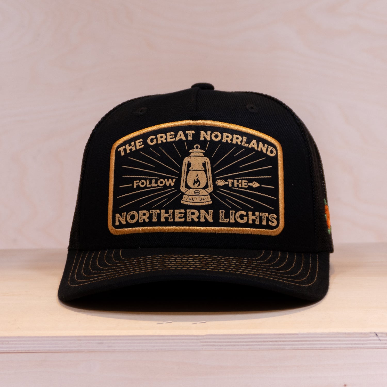 Sqrtn Patches Exclusive Lights Trucker Cap Black