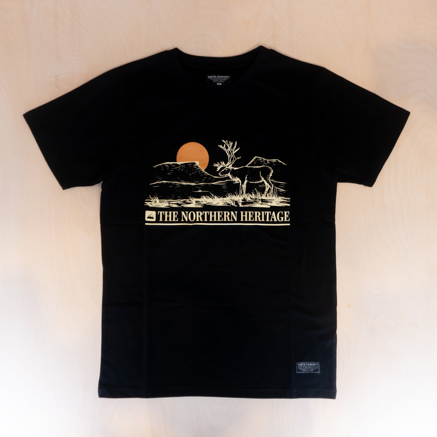 Sqrtn Porten T-shirt Black
