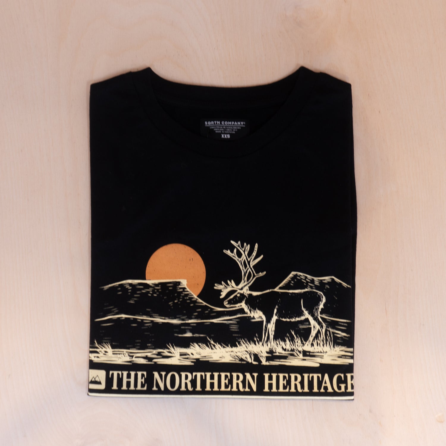 Sqrtn Porten T-shirt Black