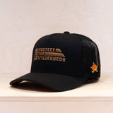 Sqrtn Protect Trucker Cap Black