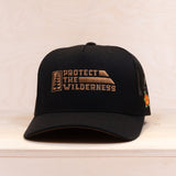 Sqrtn Protect Trucker Cap Black
