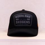 Sqrtn Quality Hkd Trucker Cap Kolsvart