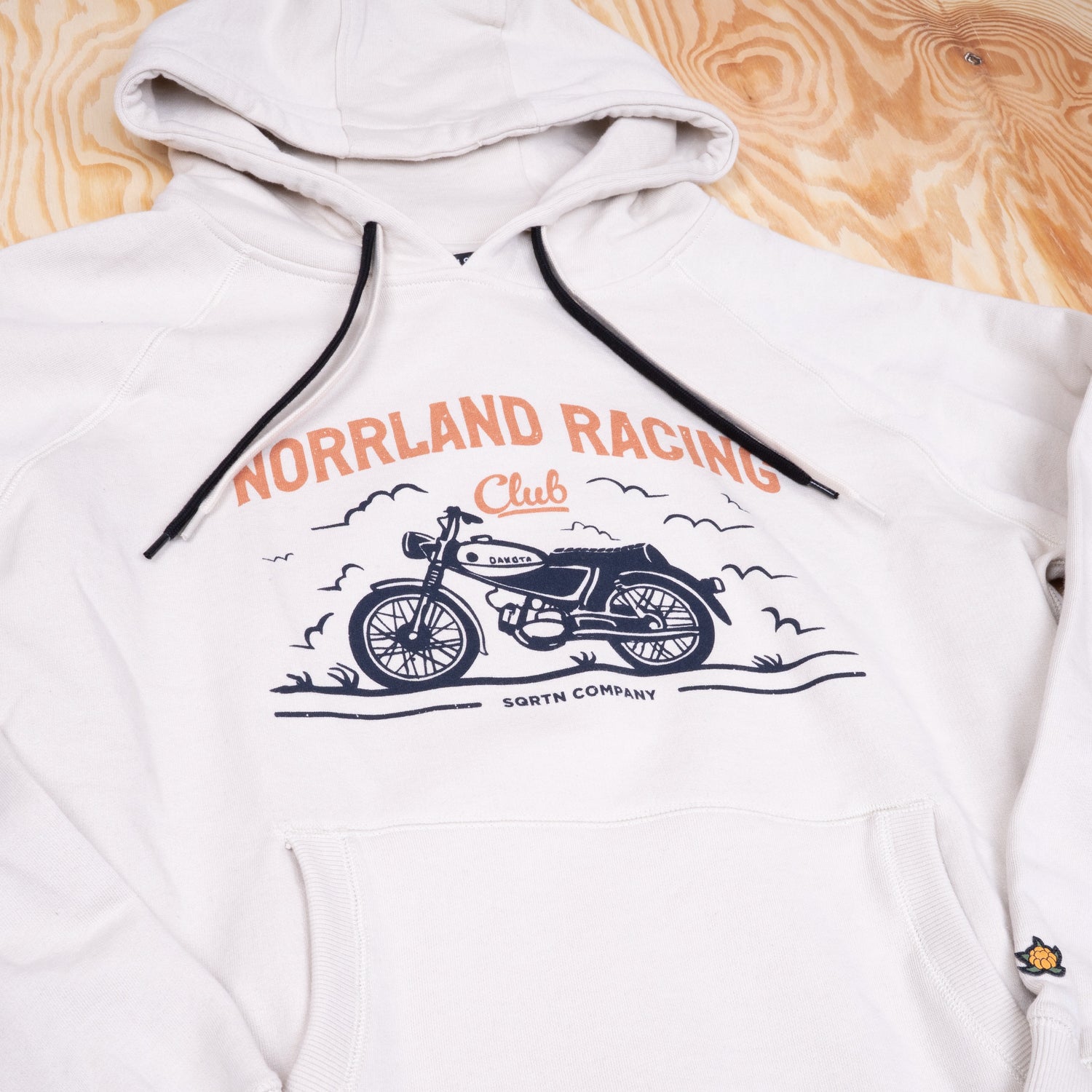 Sqrtn Racing Hood Glaciärgrå