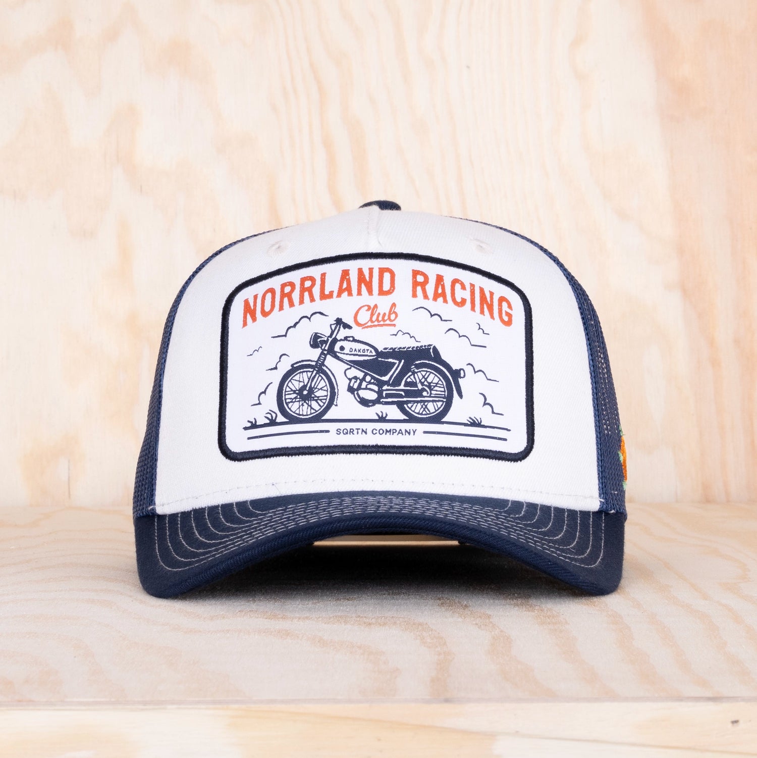 Sqrtn Racing Trucker Cap Ivory
