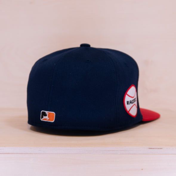 Sqrtn Raggsox Fitted Cap Navy/Red