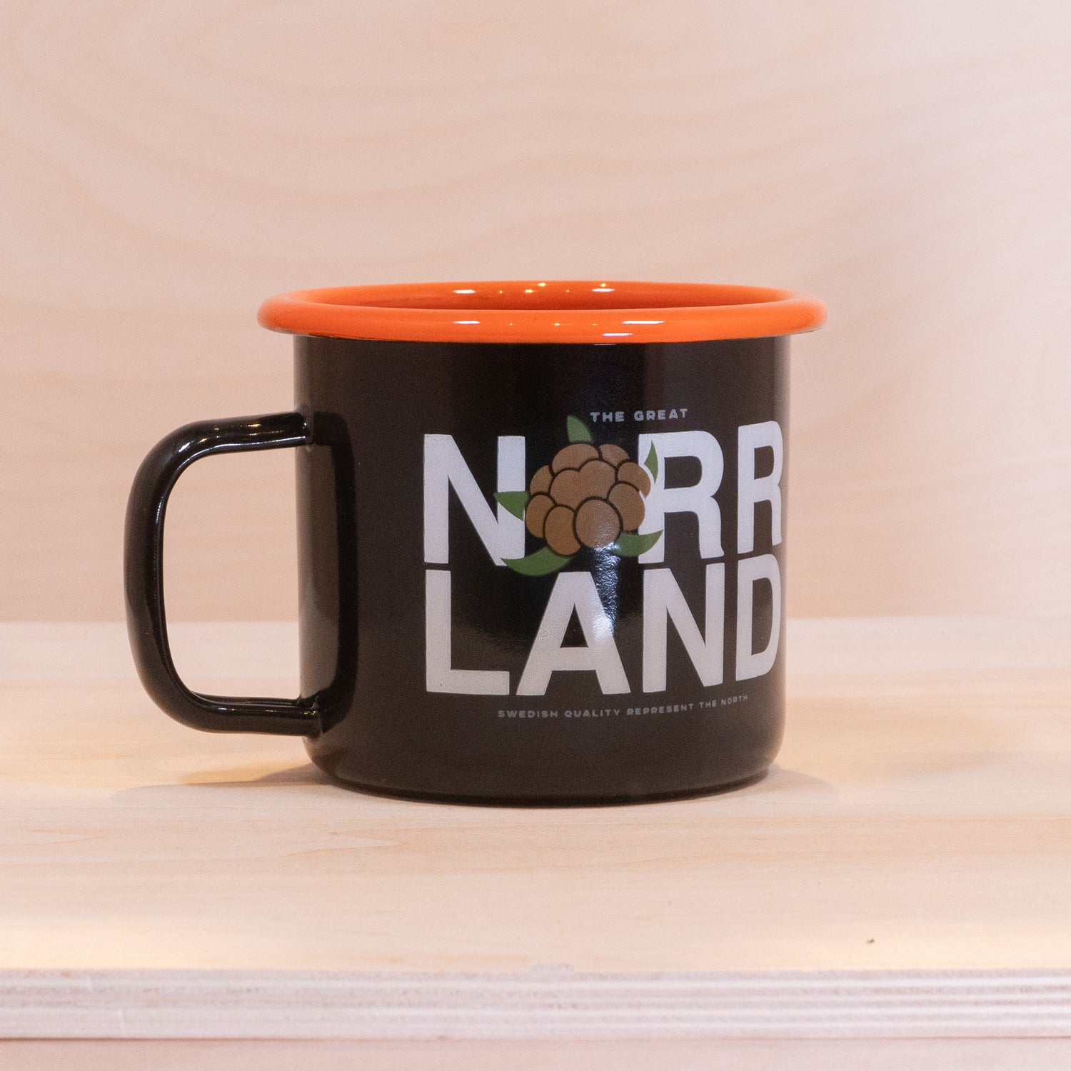 Sqrtn Represent Mug 400 Black