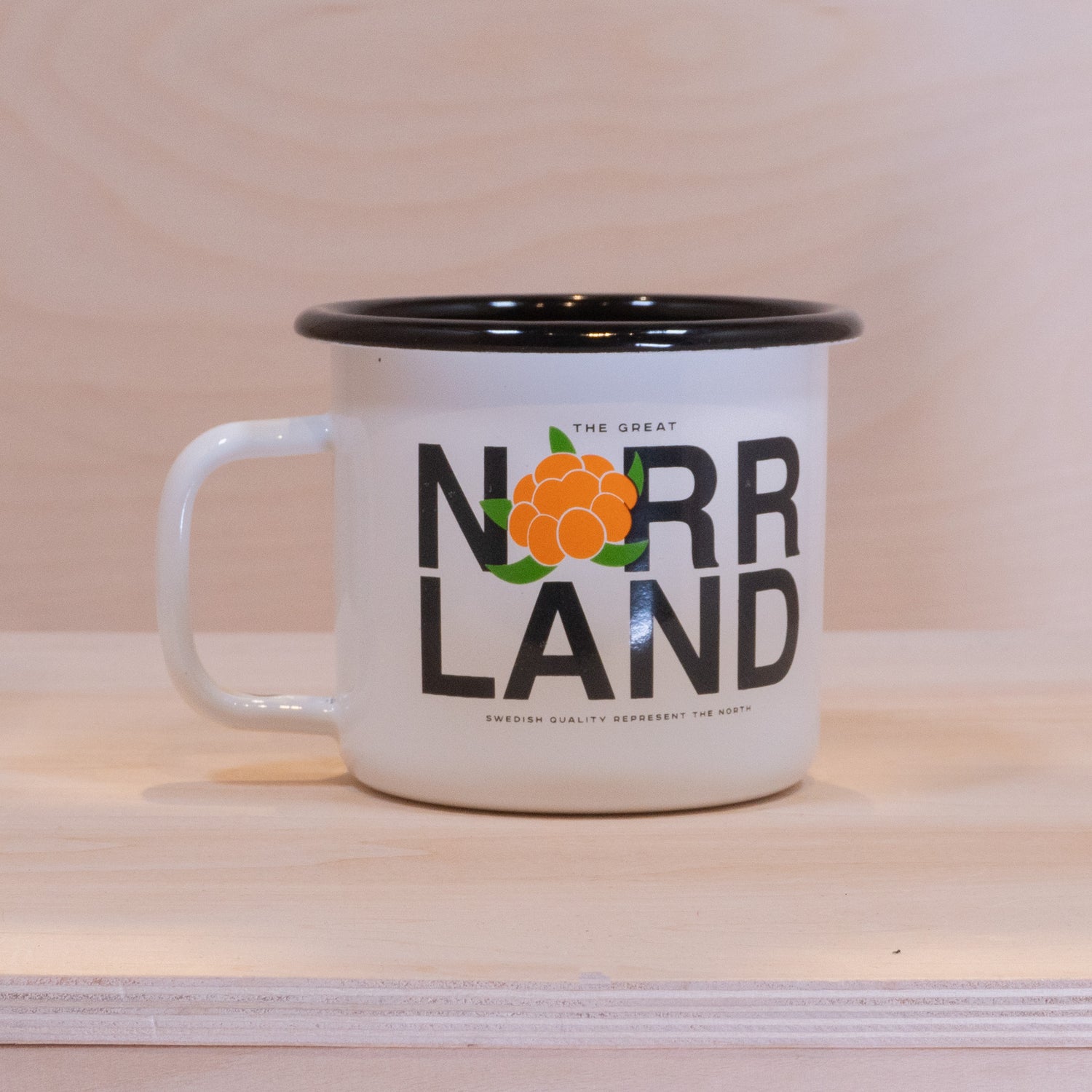 Sqrtn Represent Mug 400 White