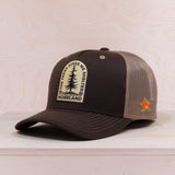 Sqrtn Shelter Trucker Cap Brown