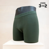 Sqrtn Simple Boxer 1-pack Olive