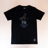 Sqrtn Spark T-shirt Black