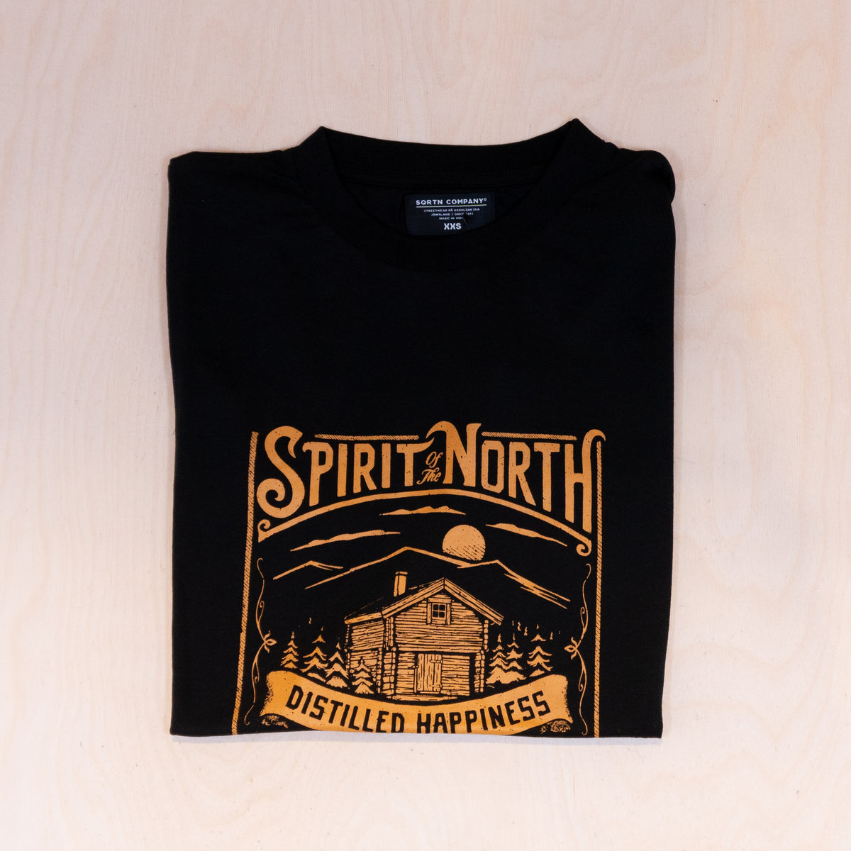 Sqrtn Spirit T-shirt Black