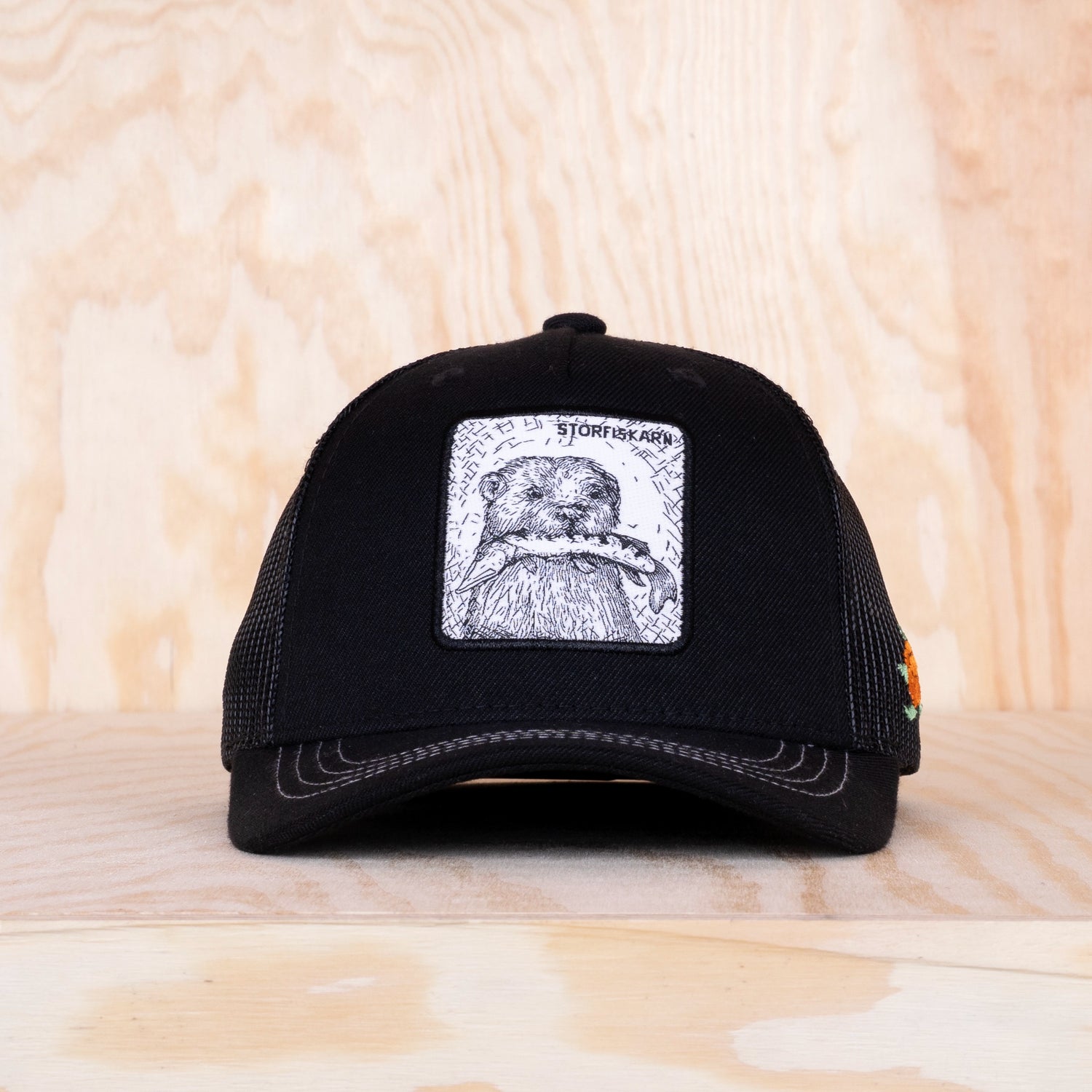 Sqrtn Storfiskarn Kids Trucker Cap Black