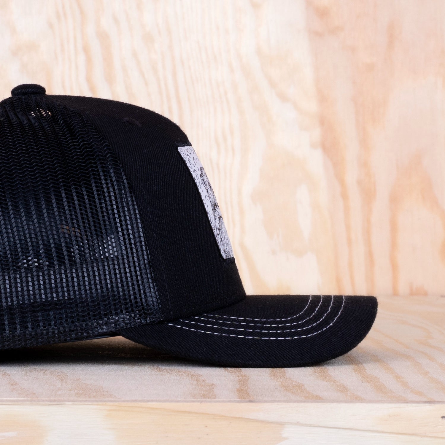 Sqrtn Storfiskarn Kids Trucker Cap Black