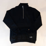 Sqrtn Symbol Half-Zip Black