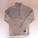 Sqrtn Symbol Half-Zip Sand