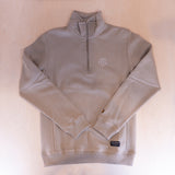 Sqrtn Symbol Half-Zip Sand