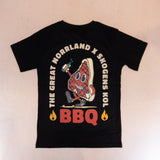 Sqrtn T-Bone T-shirt Kolsvart