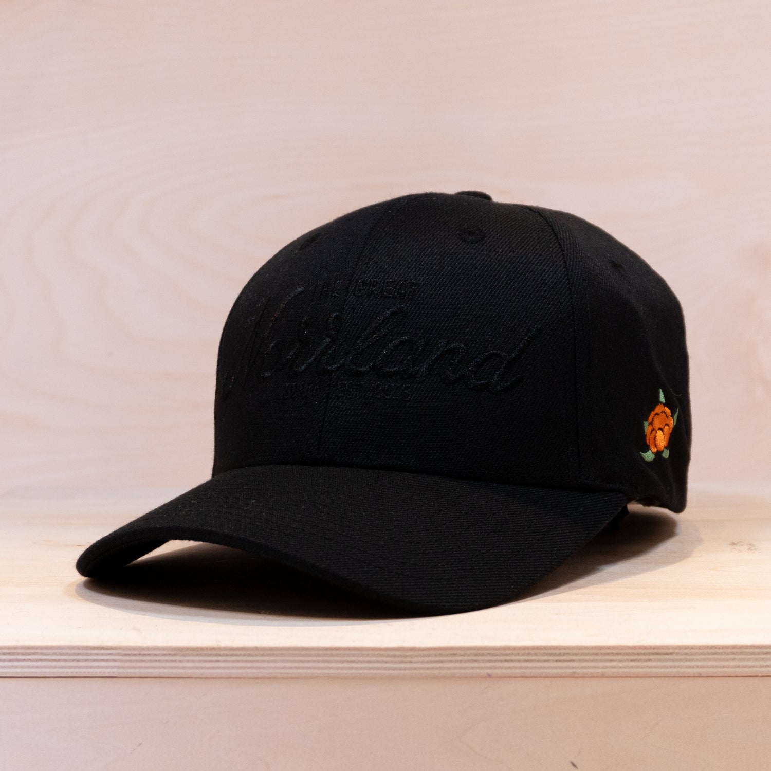 Sqrtn TGN Hooked Cap All Black