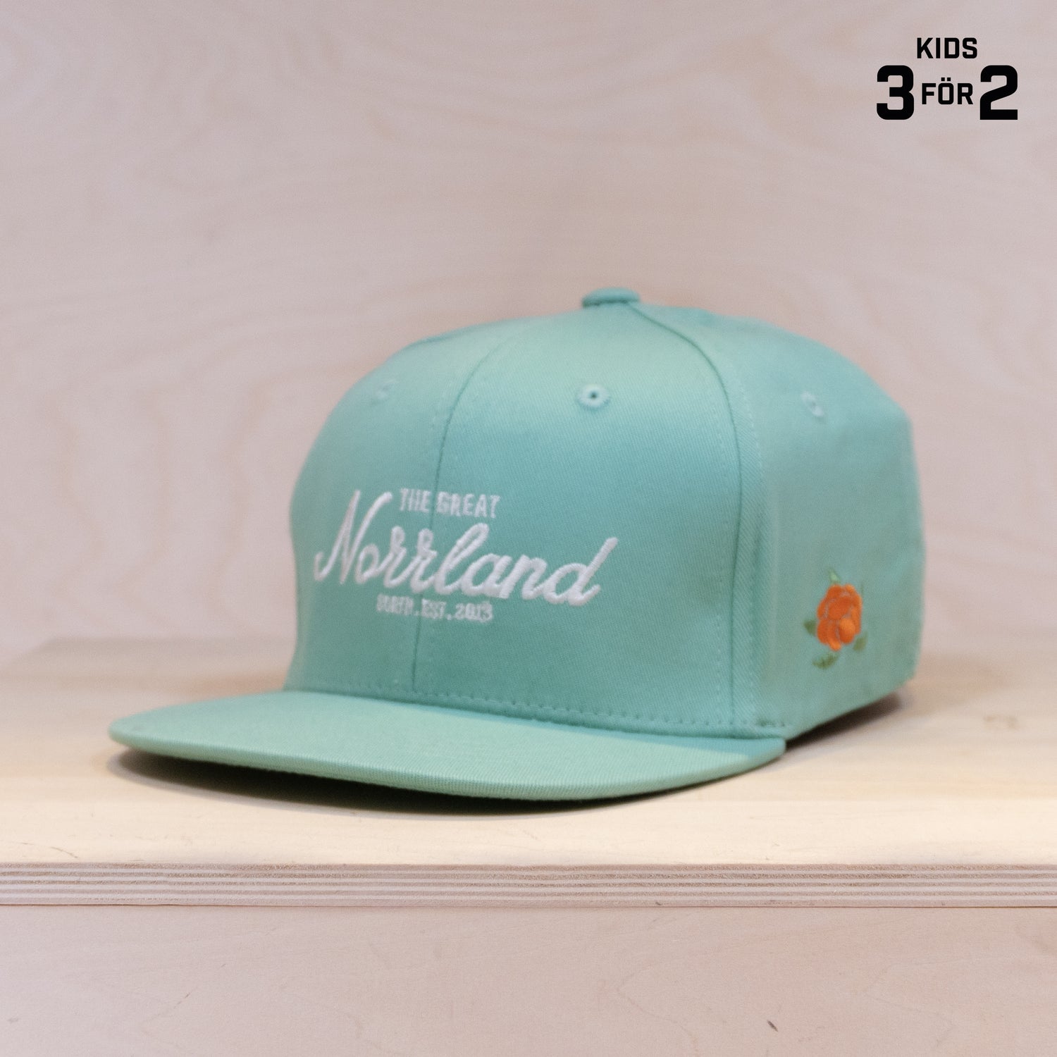 Sqrtn TGN Kids Cap Pale Green