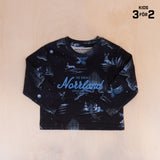Sqrtn TGN Kids Longsleeve Vinternatt Black