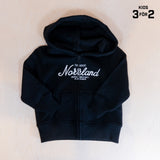 Sqrtn TGN Kids Zip-Hood Black