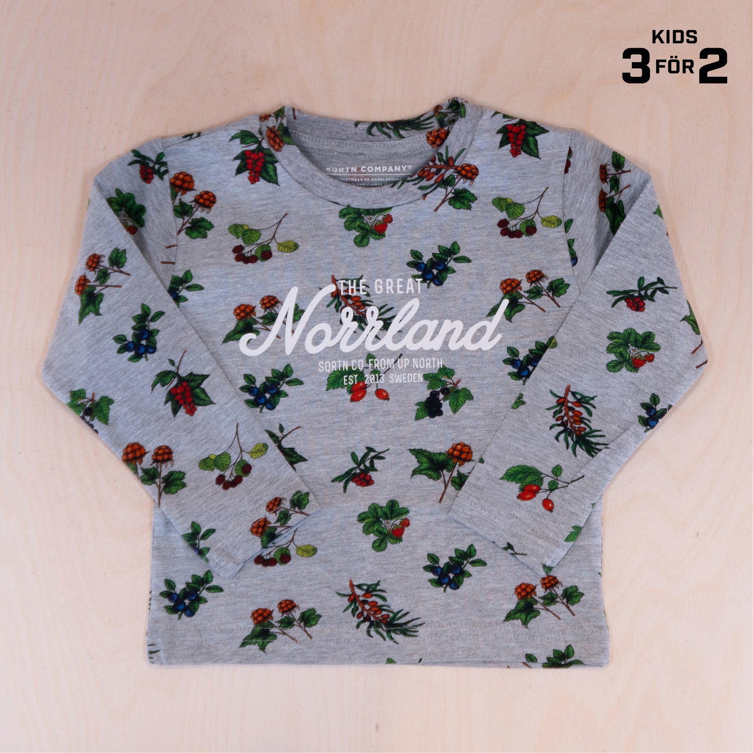 Sqrtn TGN Longsleeve Berry Grey