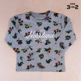 Sqrtn TGN Longsleeve Berry Grey