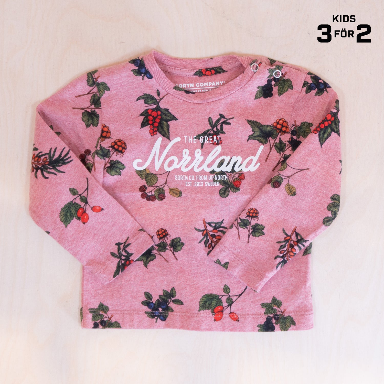 Sqrtn TGN Longsleeve Berry Pink