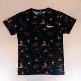 Sqrtn TGN Miniscript T-shirt Timber Black
