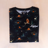 Sqrtn TGN Miniscript T-shirt Timber Black