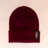 Sqrtn TGN Patch Beanie Maroon