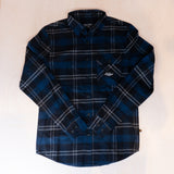 Sqrtn TGN Patch Flanell Shirt Navy