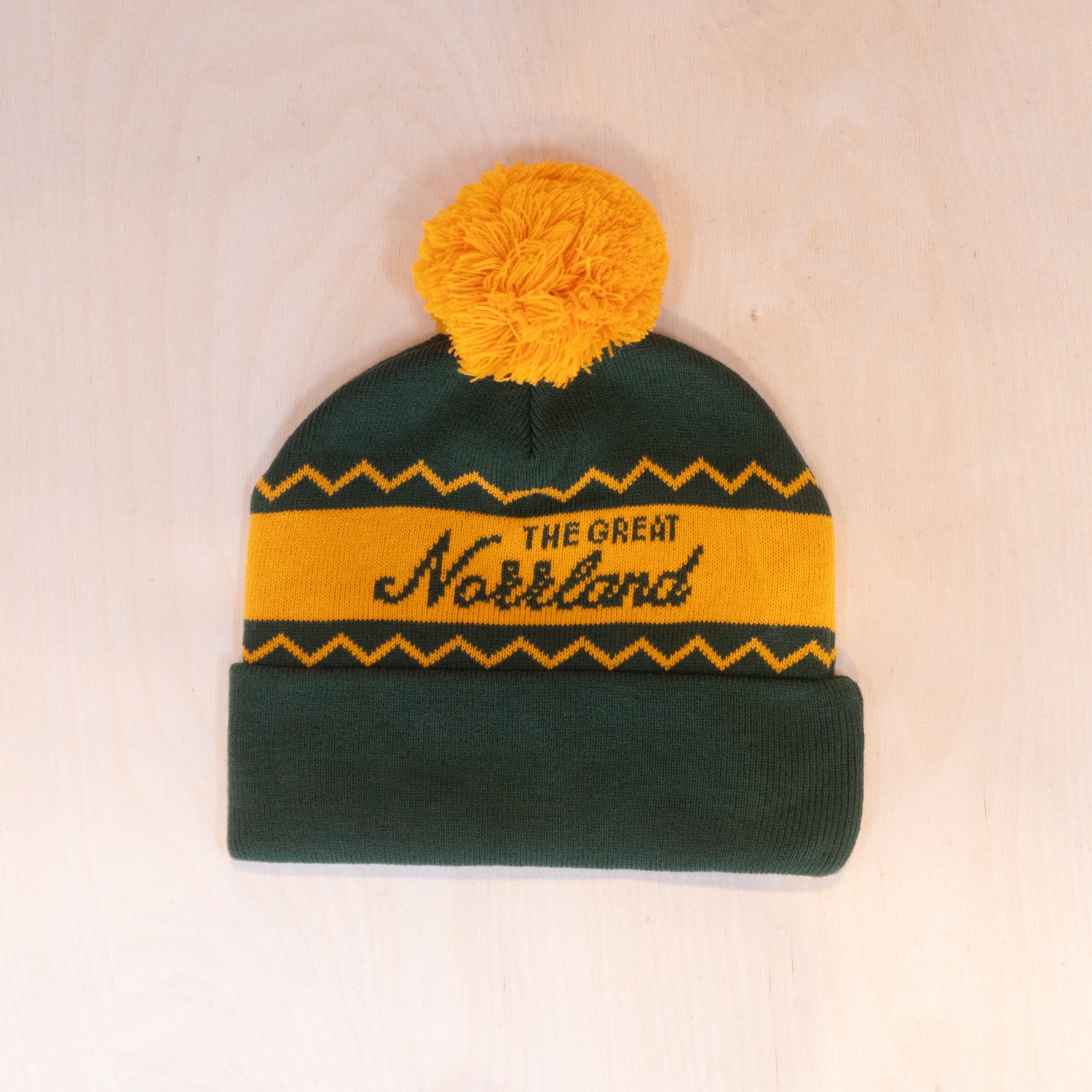 Sqrtn TGN Pom Pom Beanie Olive