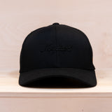 Sqrtn TGN Script 120 Cap All Black