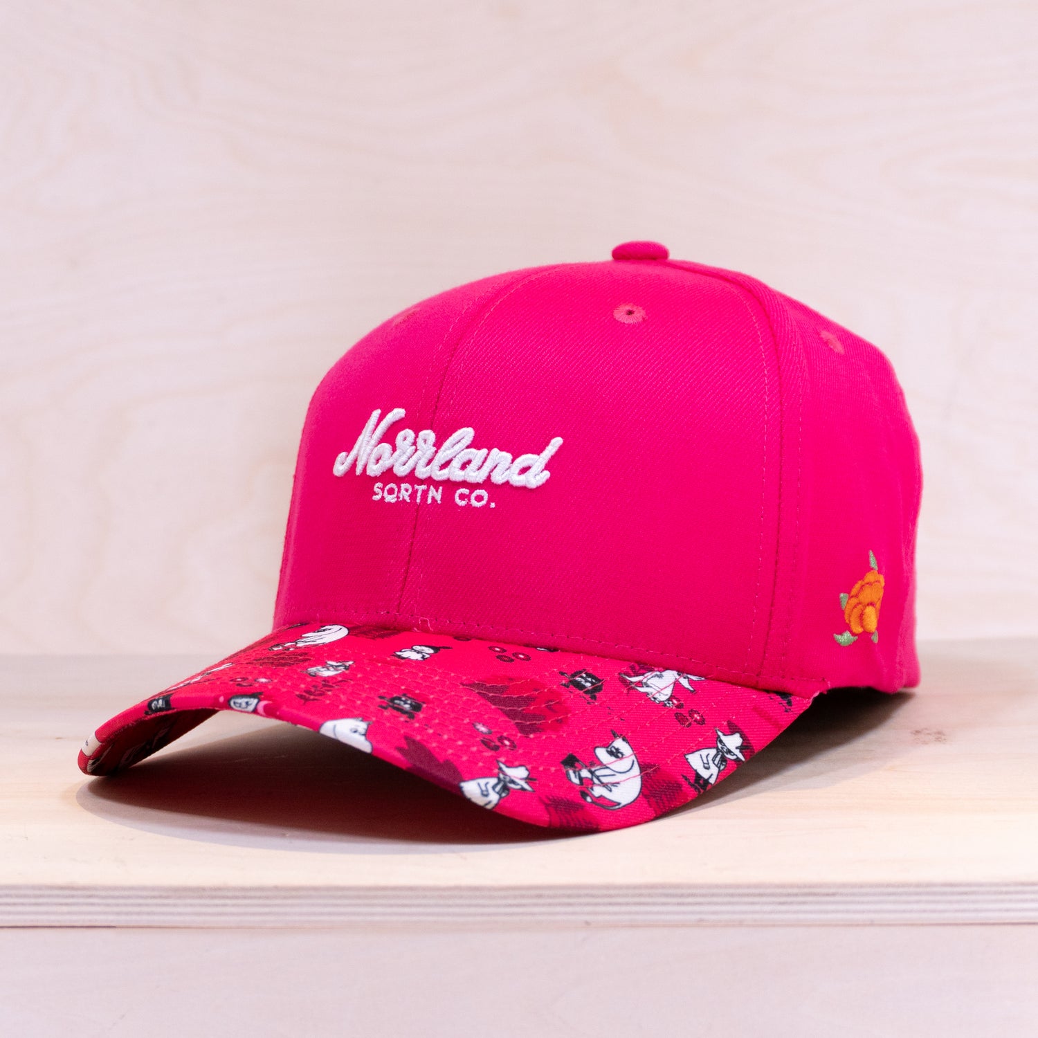 Sqrtn TGN Script 120 Cap Mumin Hot Pink