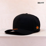 Sqrtn TGN Script Big-Fit 120 Cap All Black