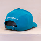 Sqrtn TGN Script Hooked Cap Tropical Blue