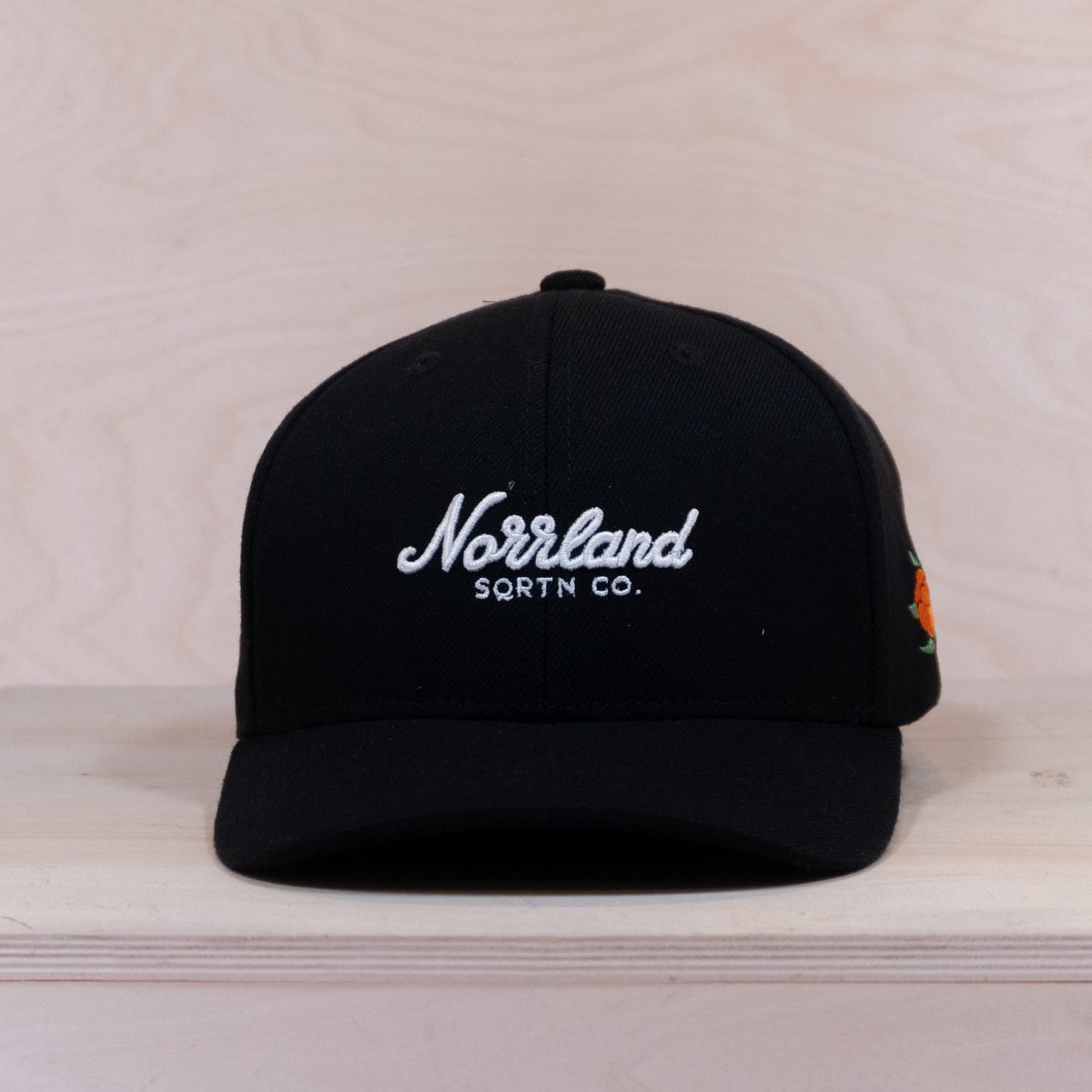 Sqrtn TGN Script Hooked  Kids Cap Black