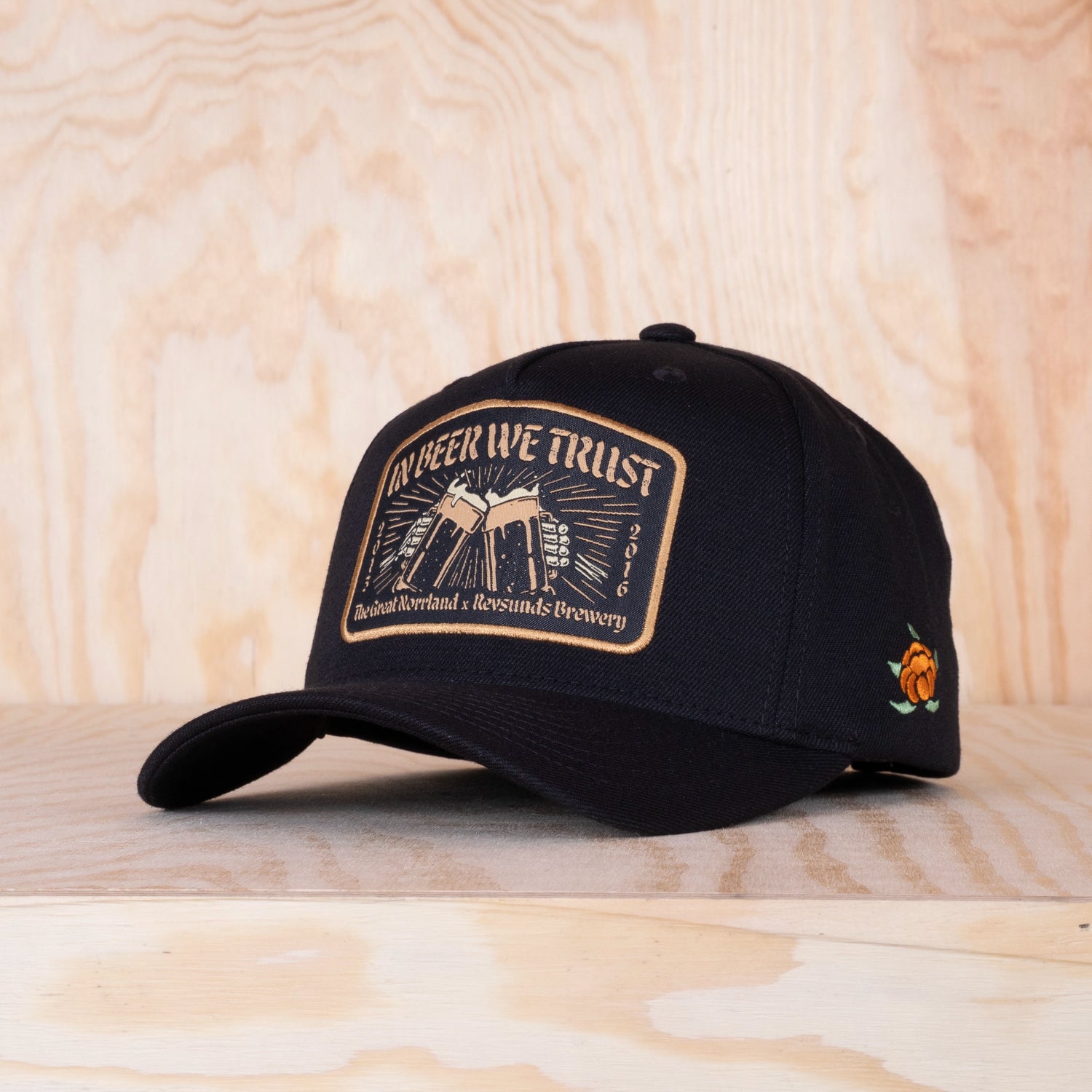 Sqrtn Trust B-Frame Cap Revsund Black
