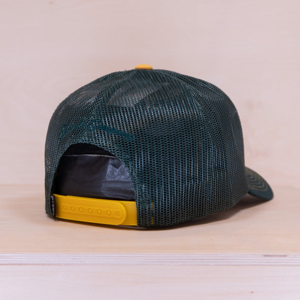 Sqrtn Utforska Hooked Trucker Cap Dark Green